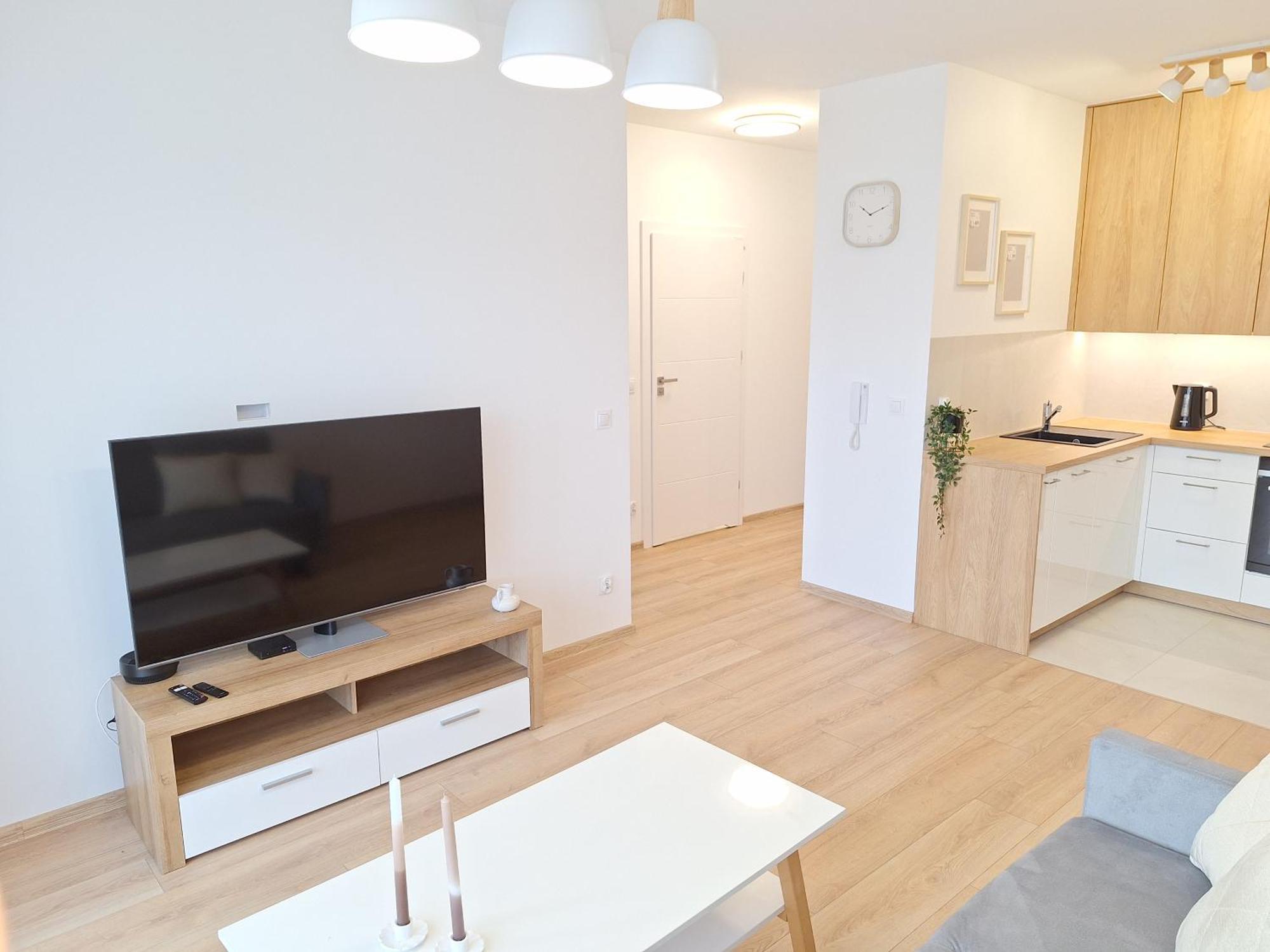 Boho - Garaz Lub Prywatny Parking, Blisko Szpitale, F-ra Vat Apartment *